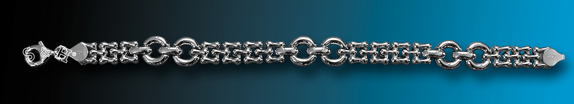 Stříbrný náramek