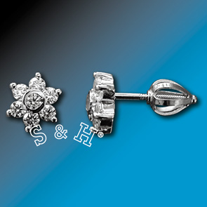 Stříbrné náušnice