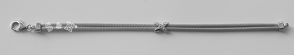 Stříbrný náhrdelník