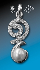 Přívěsek - s perlou