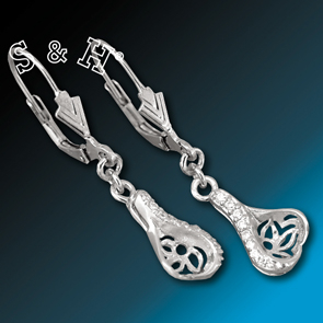Stříbrné náušnice