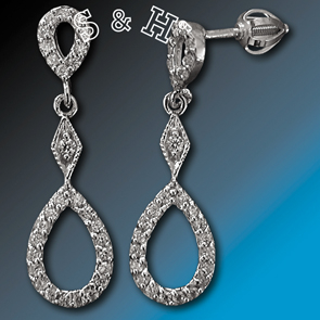 Stříbrné náušnice