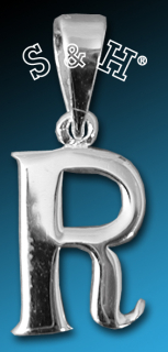 Přívěsek - písmeno R