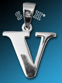 Přívěsek - písmeno V